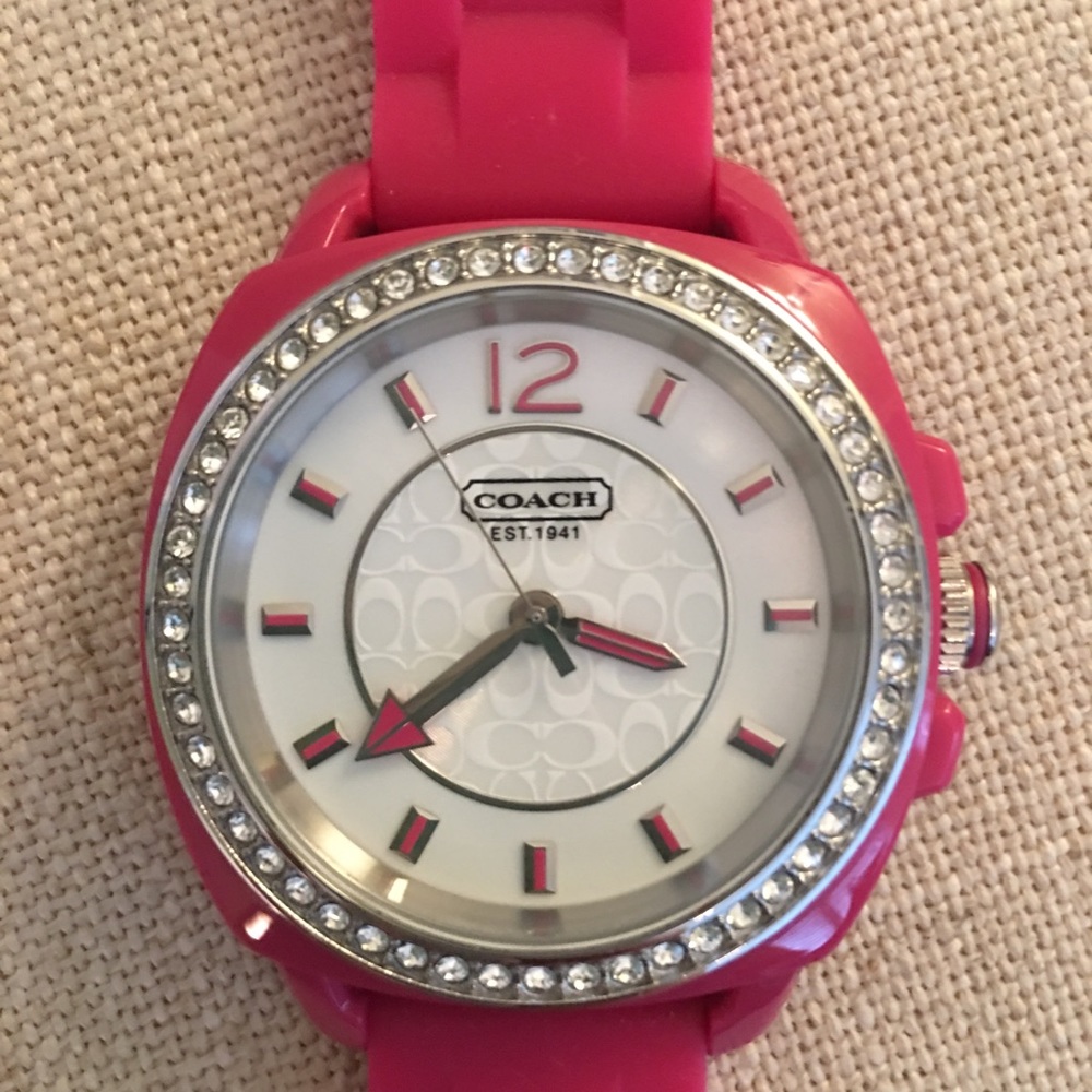 Ladies Coach Watch-pink - Picture 6 of 7